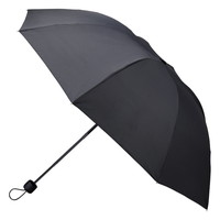 深張UV折りたたみ傘 ブラック TS-1185-009【沖縄県・離島 配送不可】