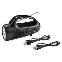 スマホ対応ダイナモハンディラジオライト【沖縄県・離島 配送不可】