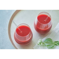 旬に搾ったとまとジュース