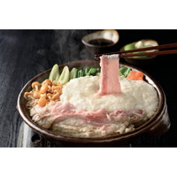 黒豚とろろ鍋　バラ４００／酢５０×２／トロロ４