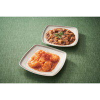 麻婆豆腐・エビのチリソース