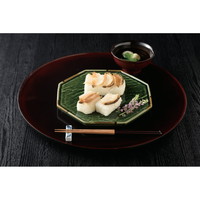 日本料理店の天然煮あわび棒寿司