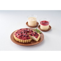 ミックスベリータルトとプリンセット