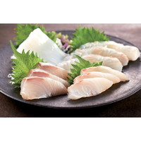 柵造り盛合せ イカ・ヒラマサ各100g×2、タコ味噌漬200g、タイ・ヒラメ・クエ各100g