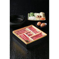 米沢牛・黒毛和牛 すき焼き用 詰合せ御膳 150×4/80×1