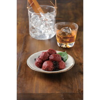 JAS有機栽培南高梅 しそ漬梅干(壺入)風呂敷包