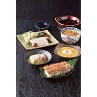 日本料理店の鱧しゃぶと鱧料理詰合せ