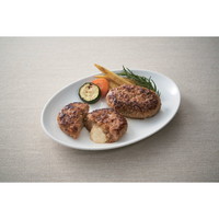 黒豚生ハンバーグ詰合せ　チーズ８０×１０　ハン８０×１０