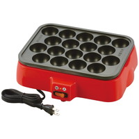 ホームスワン 着脱式 角型電気たこ焼き器【北海道・沖縄県・離島 配送不可】