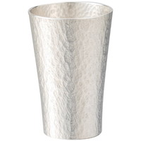 錫製タンブラー225ml六花(中)【北海道・沖縄県・離島 配送不可】