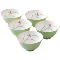 香蘭社 らん 湯呑揃【北海道・沖縄県・離島 配送不可】