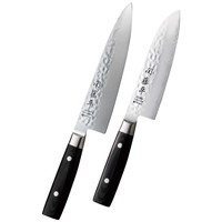 関藤平 ダマスカス鋼包丁2本セット【北海道・沖縄県・離島 配送不可】