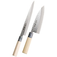 関藤平 鎚起 刺身・出刃包丁2本セット【北海道・沖縄県・離島 配送不可】