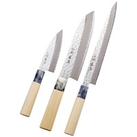 関藤平 鎚起 刺身・三徳・小出刃包丁3本セット【北海道・沖縄県・離島 配送不可】