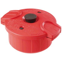 電子レンジ圧力鍋2.3l 極み味 レッド【北海道・沖縄県・離島 配送不可】