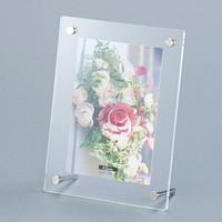 アクリル製ピクチャーフレーム スタンドタイプ ﾌ-ACS-PC［北海道・沖縄県・離島 配送不可］