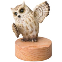 ベニーズ スマホスタンド QY-218K（フクロウ）［北海道・沖縄県・離島 配送不可］