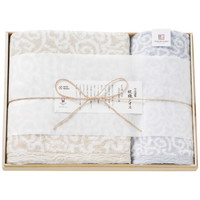 今治謹製 紋織タオル タオルセット IM7740BL（ブルー）［北海道・沖縄県・離島 配送不可］