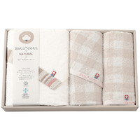 ナチュコット 抗菌・防臭加工タオルセット NTC-400M（マルチカラー）［北海道・沖縄県・離島 配送不可］