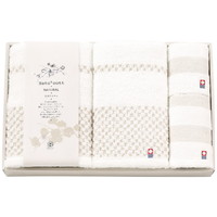 ナチュコット 甘撚りタオルセット NAT-500［北海道・沖縄県・離島 配送不可］