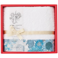 プリマロゼッタ フェイスタオル PR-2412-BL（ブルー）［北海道・沖縄県・離島 配送不可］