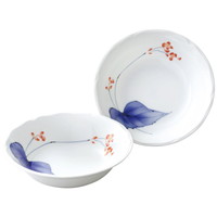 香蘭社 相思花 ペアボウル［北海道・沖縄県・離島 配送不可］