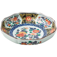 有田焼 染錦金彩紋 八寸盛皿［北海道・沖縄県・離島 配送不可］