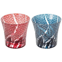 手づくり切子タンブラー2客セット［北海道・沖縄県・離島 配送不可］