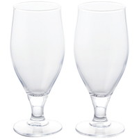 リュミナルク セルヴォワーズ ビアグラスペア［北海道・沖縄県・離島 配送不可］