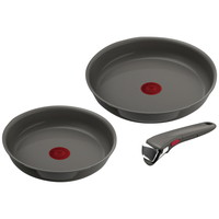 ティファール インジニオ・ネオ IHセラミックグライド アースグレー セット3［北海道・沖縄県・離島 配送不可］