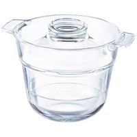 ハリオ 一膳屋 耐熱ガラス製電子レンジ用炊飯器(0.5～1合炊き)［北海道・沖縄県・離島 配送不可］