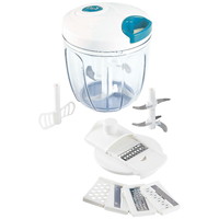 D＆S マルチフードカッター(ティール)［北海道・沖縄県・離島 配送不可］