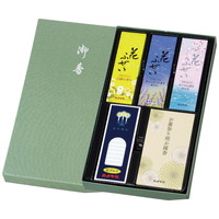 カメヤマ 線香・ローソクセット I9641-00-01［北海道・沖縄県・離島 配送不可］