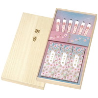 カメヤマ 桜華の雅 線香・ローソクセット［北海道・沖縄県・離島 配送不可］