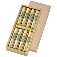 松竹堂香舗 伽羅 都の香 線香8箱セット［北海道・沖縄県・離島 配送不可］