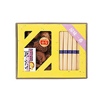 乾物家 国産椎茸と手延そうめん御詰合せ【北海道・沖縄県・離島 配送不可】