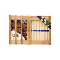 乾物家 国産椎茸と手延そうめん御詰合せ【木箱】【北海道・沖縄県・離島 配送不可】