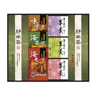 緑茶・あられ・羊かん詰合せ  TRY-40【北海道・沖縄県・離島 配送不可】