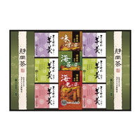 緑茶・あられ・羊かん詰合せ TRY-50【北海道・沖縄県・離島 配送不可】