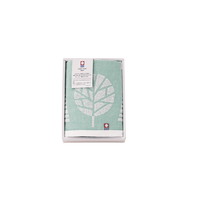 2セットでお届け　北欧ツリー フェイスタオル グリーン HT-AOFGR【北海道・沖縄県・離島 配送不可】