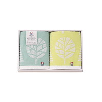 北欧ツリー フェイスタオル2P  HT-BOFF【北海道・沖縄県・離島 配送不可】