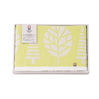 北欧ツリー バスタオル イエロー HT-COBYE【北海道・沖縄県・離島 配送不可】