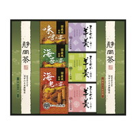 緑茶・あられ・羊かん詰合せ TRY-40【北海道・沖縄県・離島 配送不可】