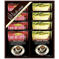 2セットでお届け　VICTORIA COFFEE プレミアム 珈琲屋さんの酵素焙煎ドリップコーヒー TV-100【北海道・沖縄県・離島 配送不可】