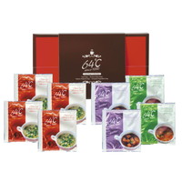 4セットでお届け　64℃ スープアソート M-S10N【北海道・沖縄県・離島 配送不可】