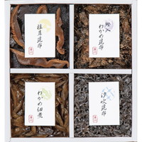 廣川昆布 御昆布 4品佃煮詰合せ（KB-15） 200-42【北海道・沖縄県・離島 配送不可】