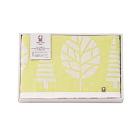 北欧ツリー バスタオル イエロー HT-COBYE【北海道・沖縄県・離島 配送不可】