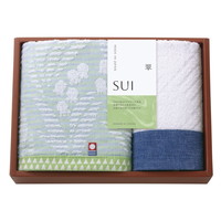 SUI-翠- 日本製 タオルセット 87015【北海道・沖縄県・離島 配送不可】