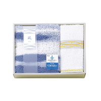 凪 Sバスマット＆フェイスタオルセット 094660【北海道・沖縄県・離島 配送不可】