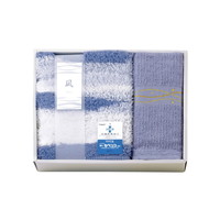 凪 Mバスマット＆フェイスタオルセット 094486【北海道・沖縄県・離島 配送不可】